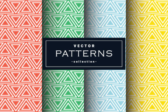 Abstract Geometric Patterns Set