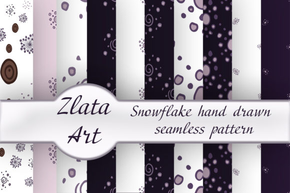 Abstract Seamless Patterns Beautiful Set