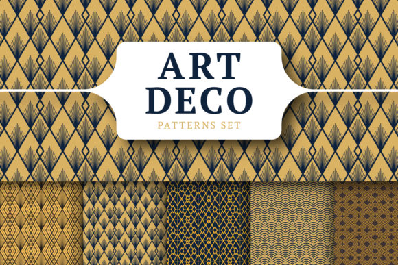 Art Deco Patterns Set: A Timeless Design Language in Modern Context