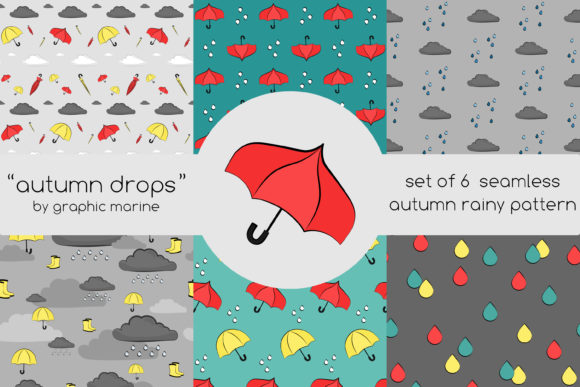 Autumn Vector Patterns for Creative Projects