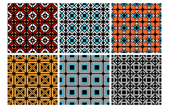 Seamless Geometrical Abstract Patterns
